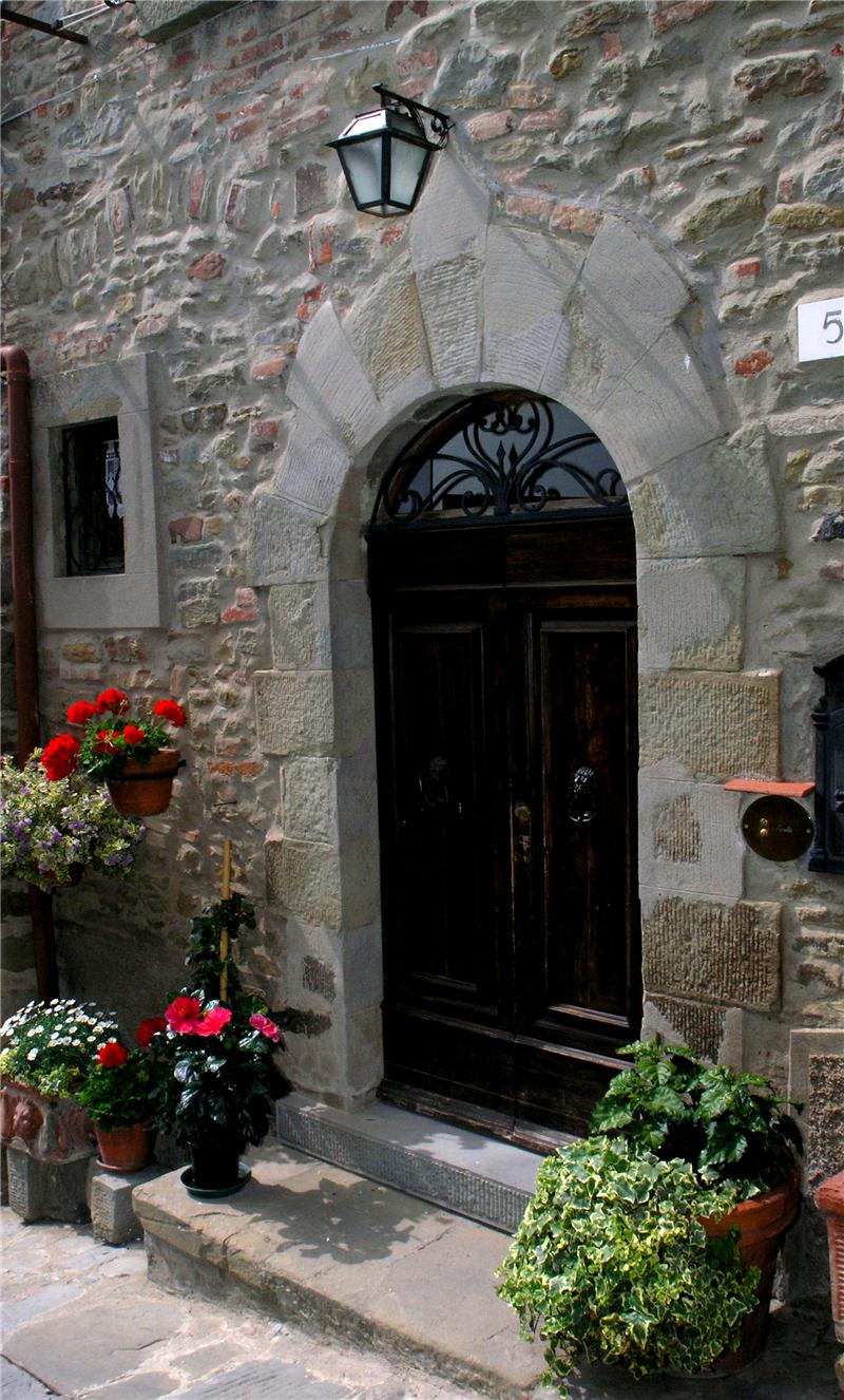 Tuscan door